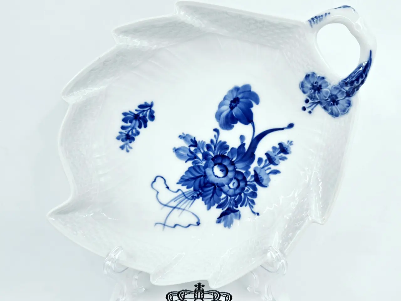Billede 1 - Blå Blomst Svejfet Blad Asiet nr. 10-1599. sortering 1