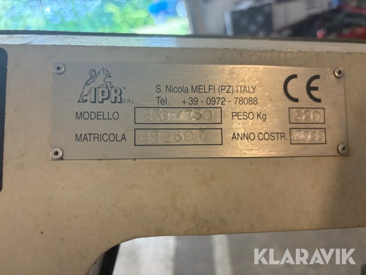Billede 6 - Bånd Sav IPR 270/350