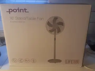 Point, Point 16 stand table fan