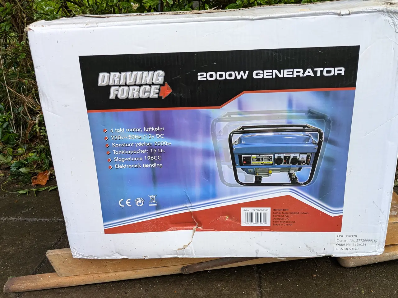 Billede 1 - Strøm generator 2000 W