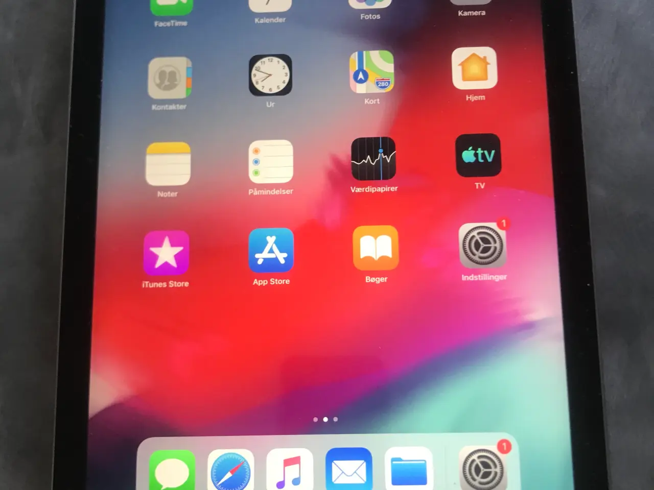 Billede 1 - Ipad Air sort 32GB.