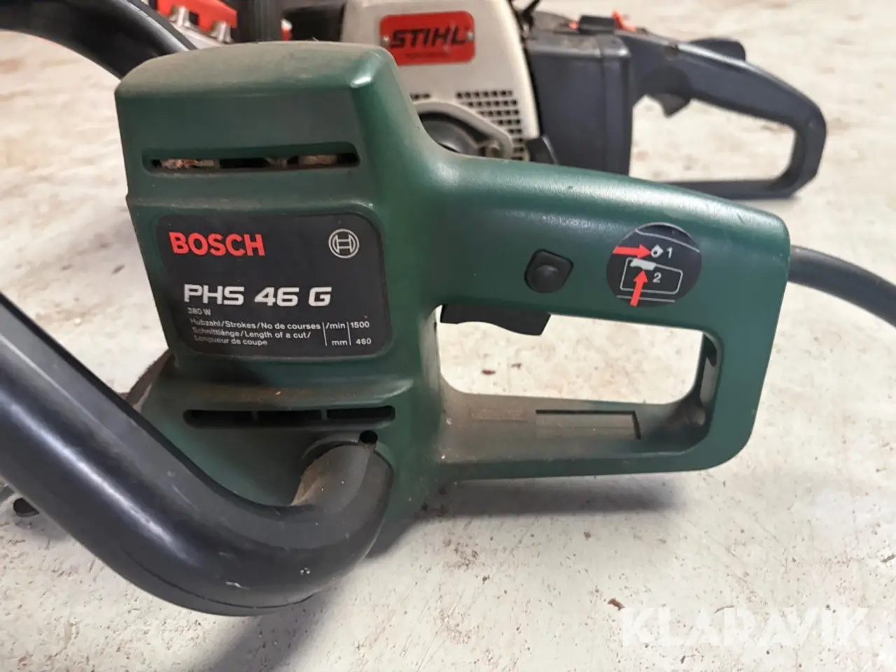 Billede 8 - Hækklippere STIHL og Bosch Hs60av electronic og phs46g 2 styk