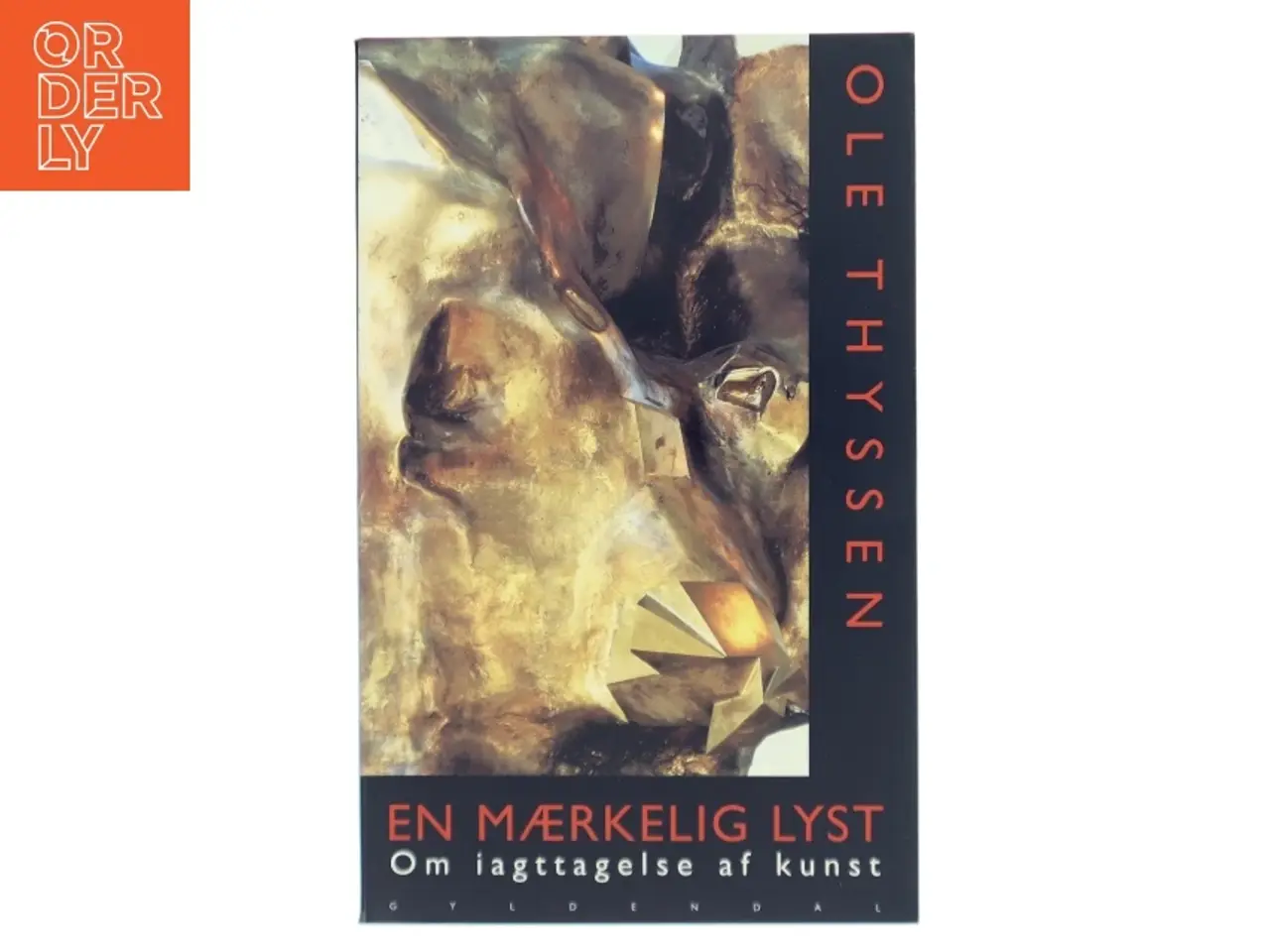 Billede 1 - En mærkelig lyst : om iagttagelse af kunst af Ole Thyssen (Bog)