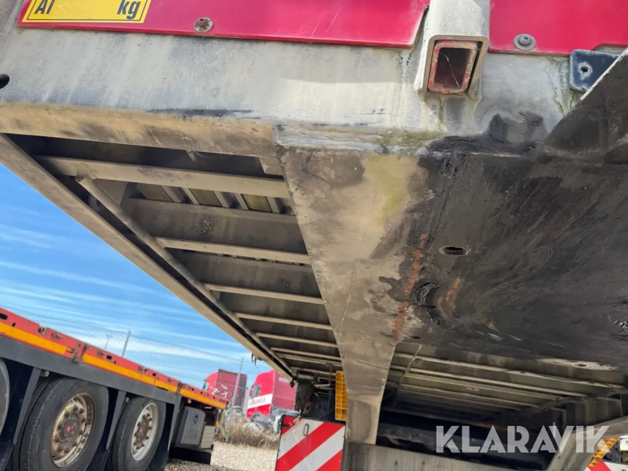 Billede 9 - Trailer Kel-Berg flatbed med alusider 4-akslet