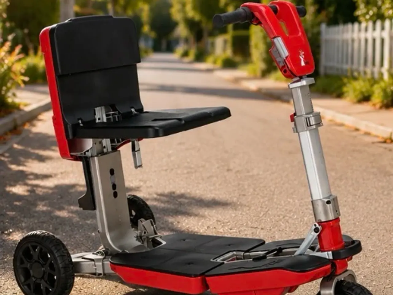 Billede 1 - Handicab foldbar el scooter for fly