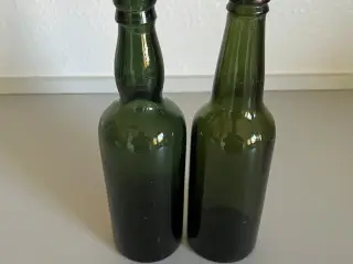 Gamle ølflasker