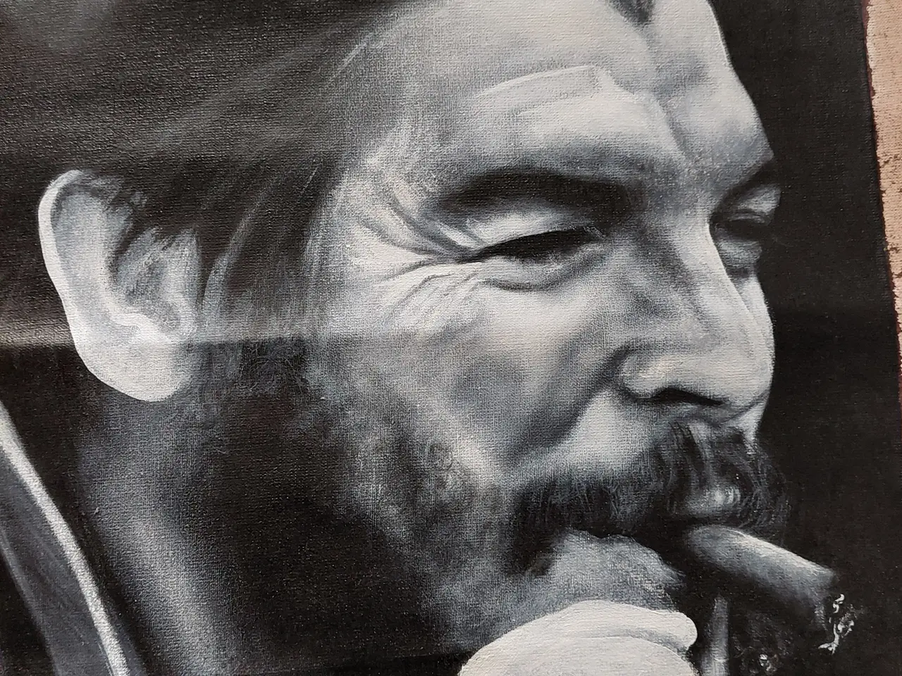 Billede 2 - Cubansk portrætmaleri af Che Guevara på lærred