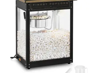 Popcornmaskine – sort og guld – 56 x 42 x 76 cm