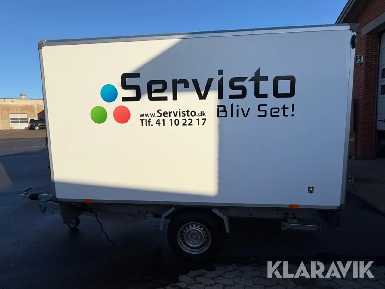 Billede 4 - Trailer Variant 1517C3 med reklameskærm, 1 styk