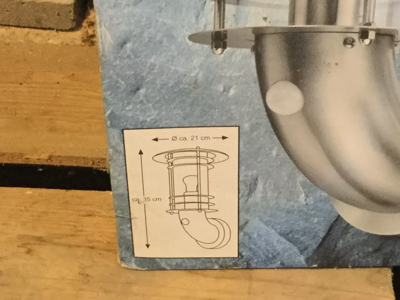 Billede 2 - 2 Udendørs lamper med sensor
