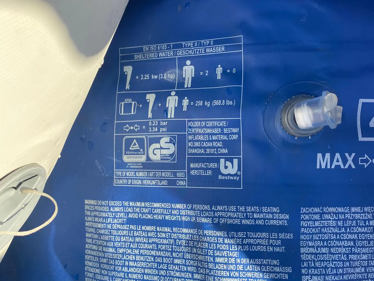 Billede 5 - Gummibåd inkl El-motor