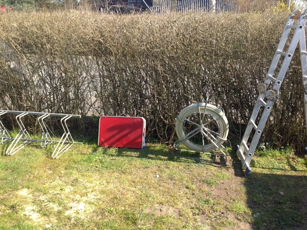 Billede 1 - Retro bord + 4 stole