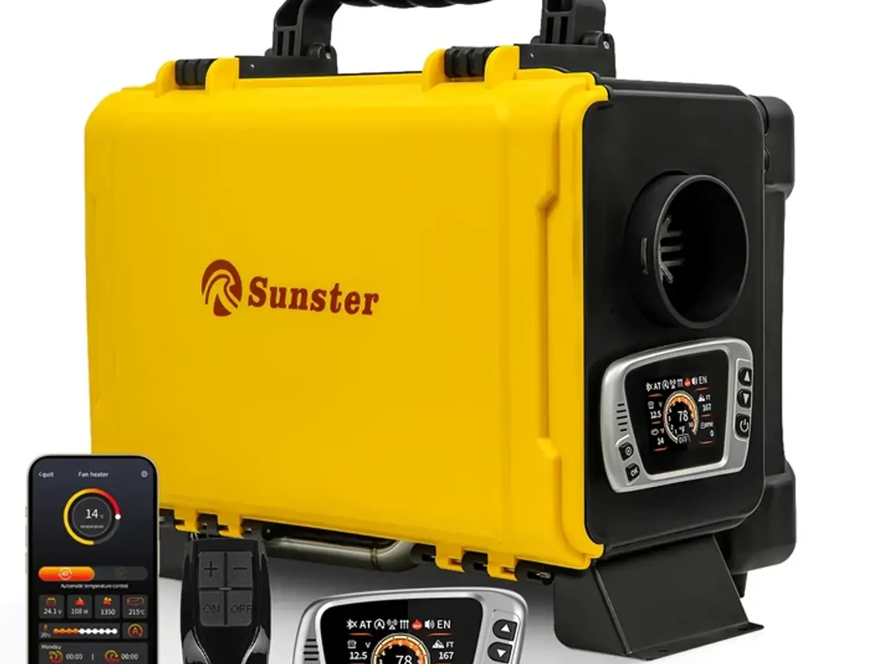 Billede 1 - Sunster HTB1 8kW Toolbox Dieselfyr 12V / 230V