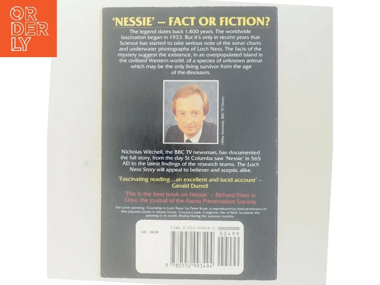 Billede 3 - The Loch Ness Story af Nicholas Witchell (Bog)