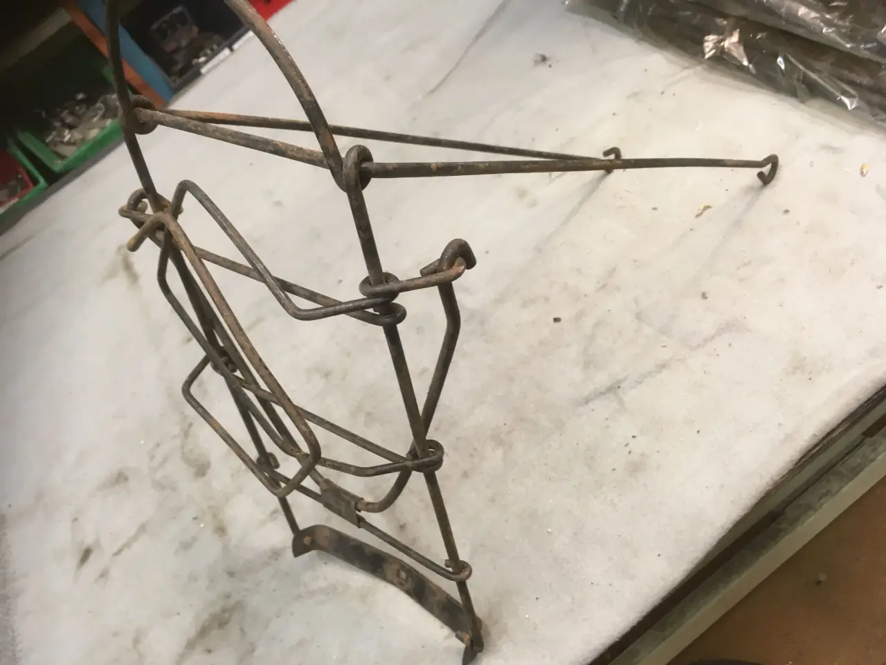 Billede 3 - Gammel cykel bagagebære