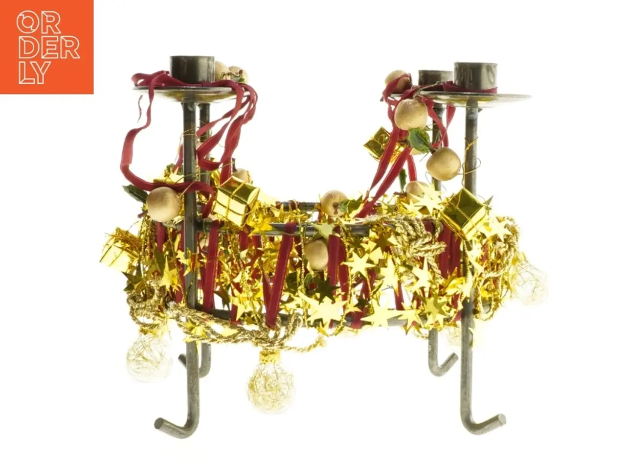 Billede 1 - Adventskrans (str. Ø. 22 cm)