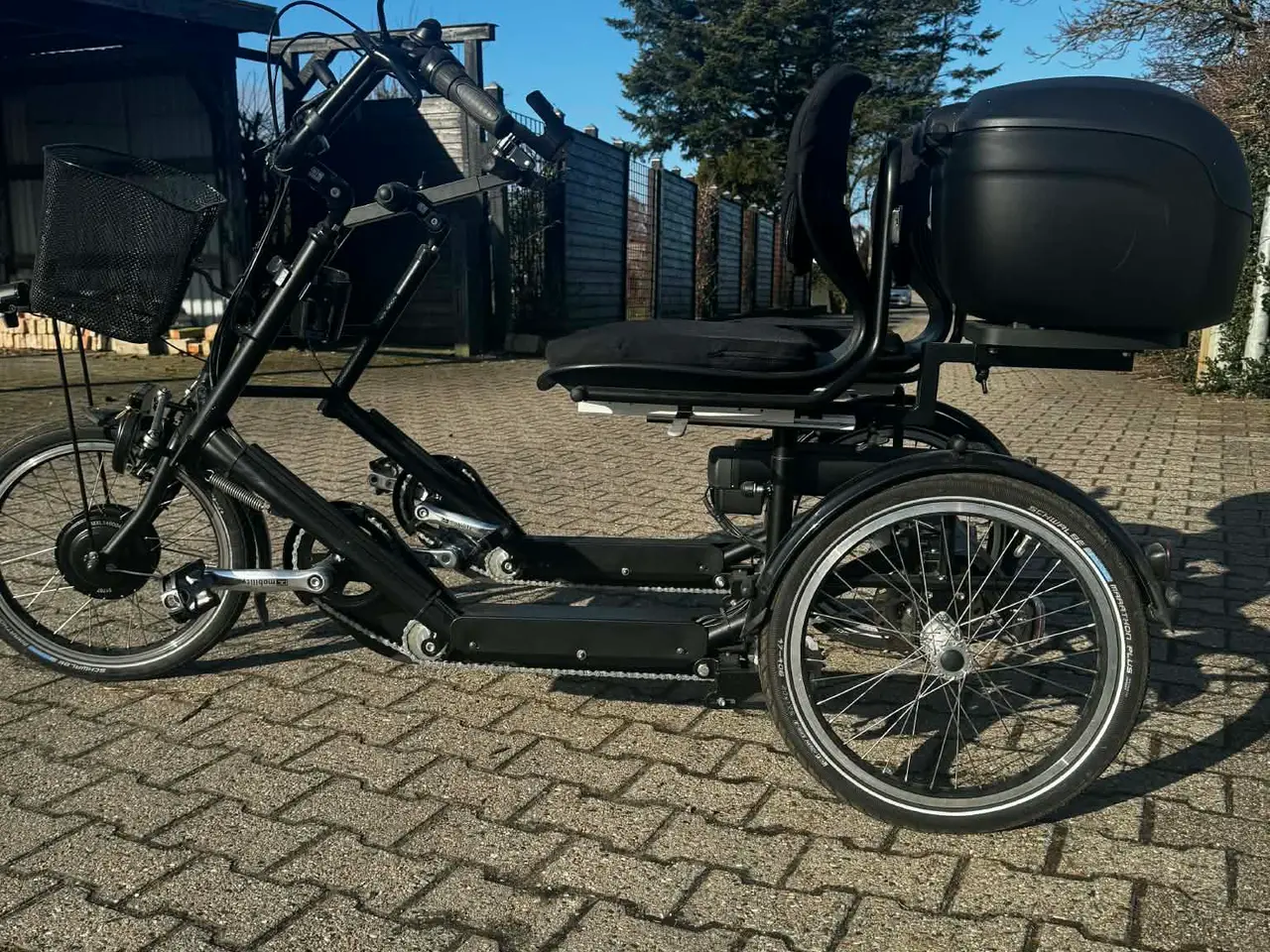 Billede 2 - Tvillingecykel på el, nærmest som ny!