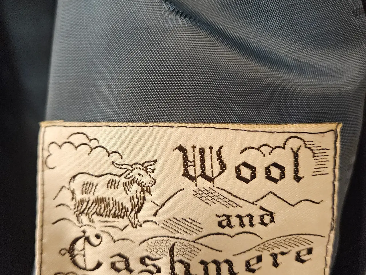 Billede 4 - Herrefrakke i uld og cashmere xxl