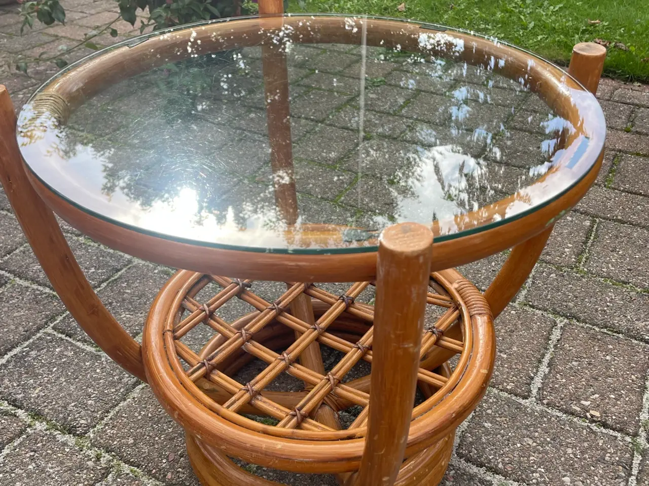 Billede 1 - Rattan sofabord. 150kr