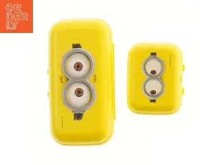 Sæt af madkasser med motiv fra Minions (str. 22x12x7 og 10x13x5 cm)