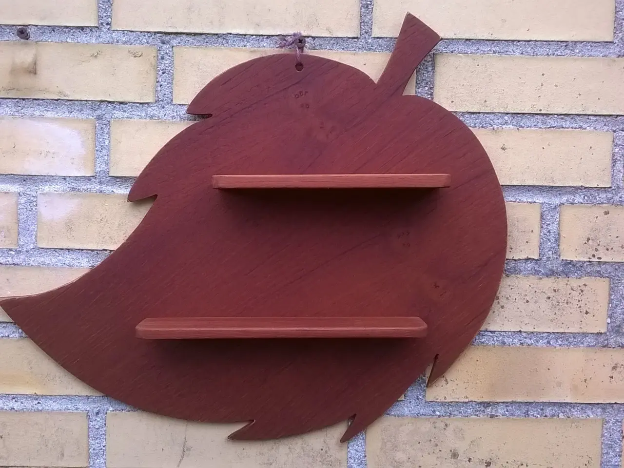 Billede 2 - Teak hylde blad