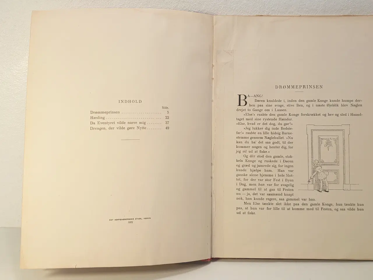 Billede 5 - Estrid Ott: Eventyr. ill.Marie Hjuler.1 udg. 1922.