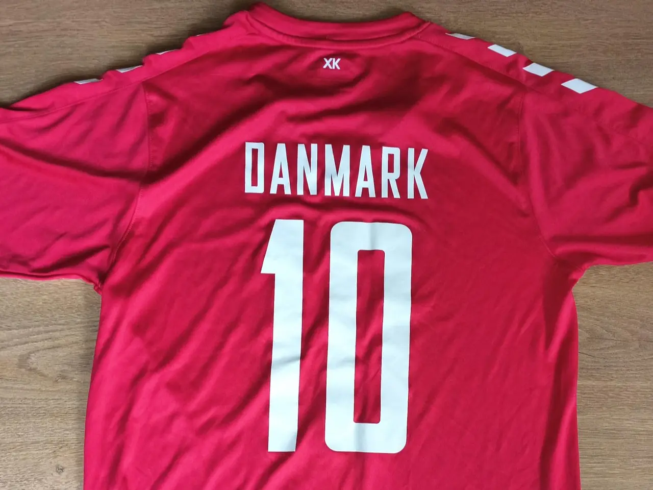 Billede 1 - DANMARK/DBU TRØJE NR 10, STR 14 ÅR, SOM NY