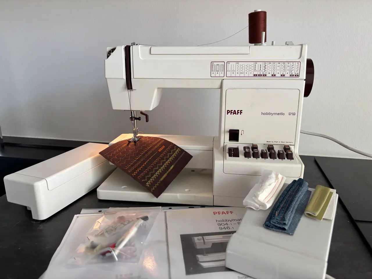 Billede 1 -  Pfaff hobbymatic  919 symaskine 