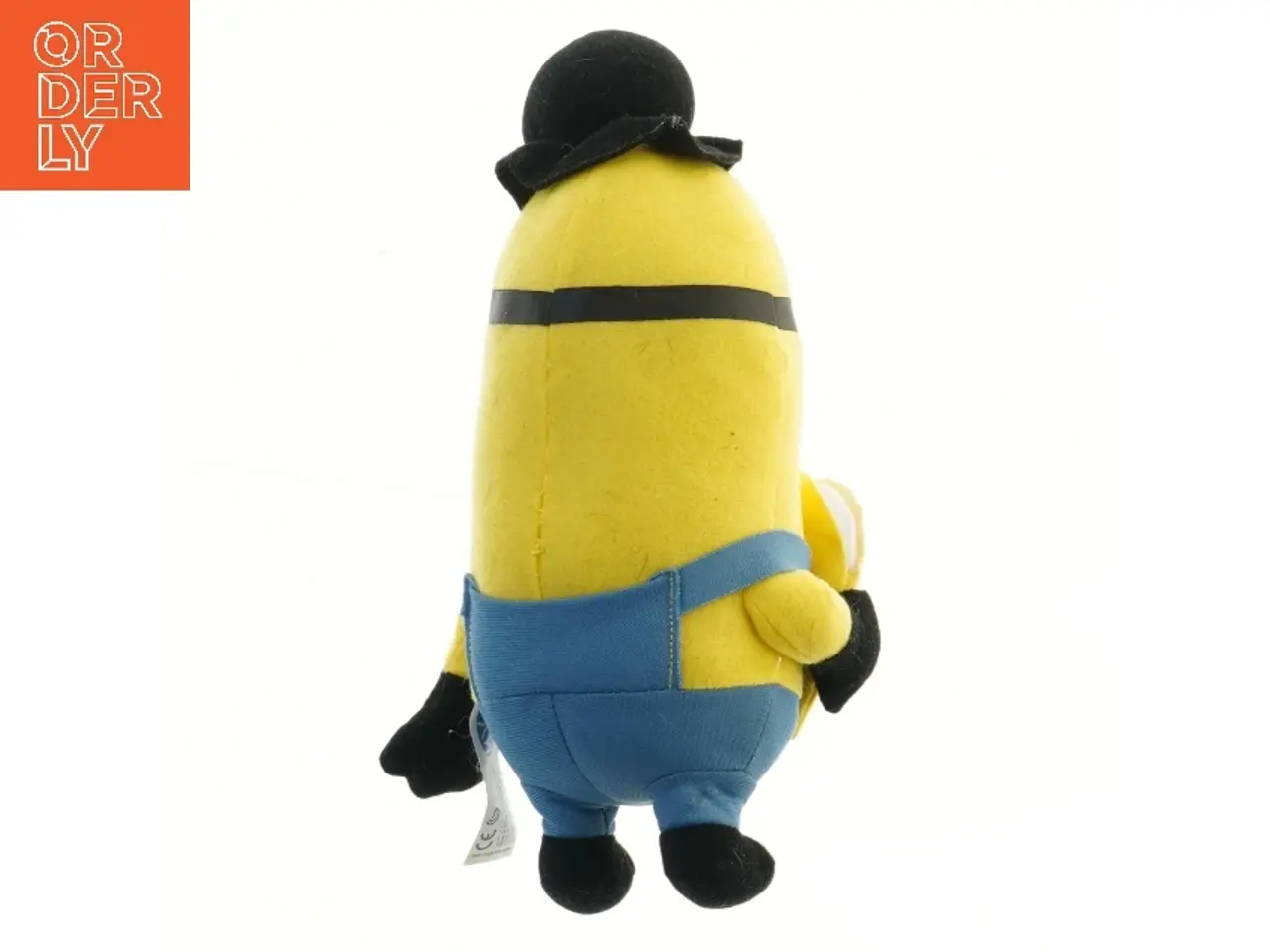 Billede 2 - Minion tøjdyr med hat og banan (str. 30 cm)