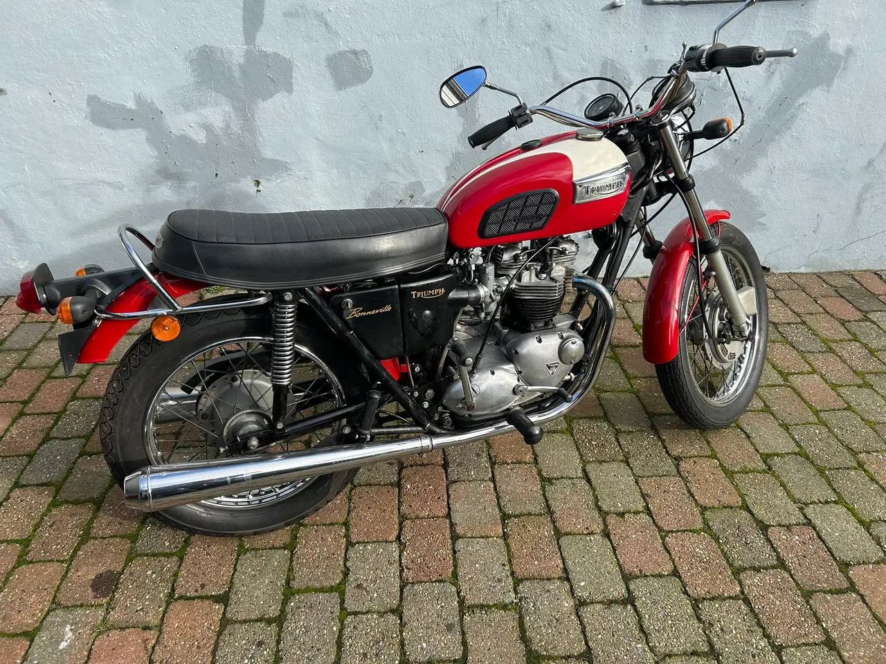 Billede 4 - Triumph Bonneville T120 årg 1973
