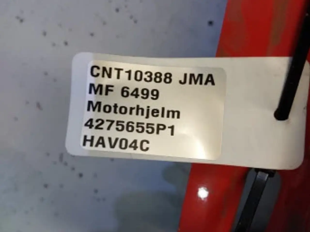 Billede 10 - Massey Ferguson 6499 Motorhjelm 4275655P1