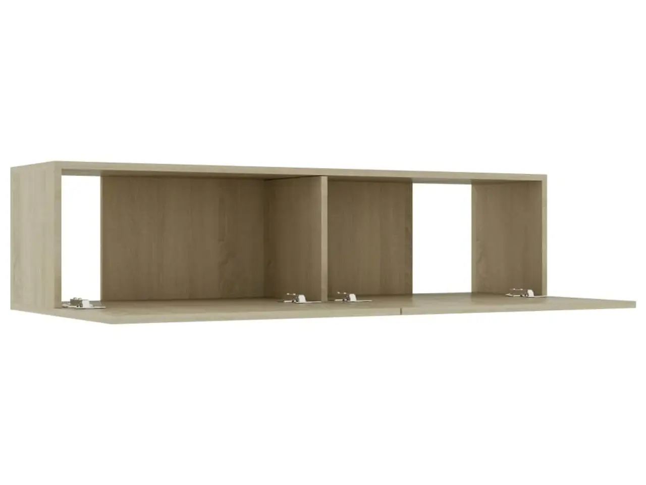 Billede 5 - Tv-bord 120x30x30 cm konstrueret træ sonoma-eg