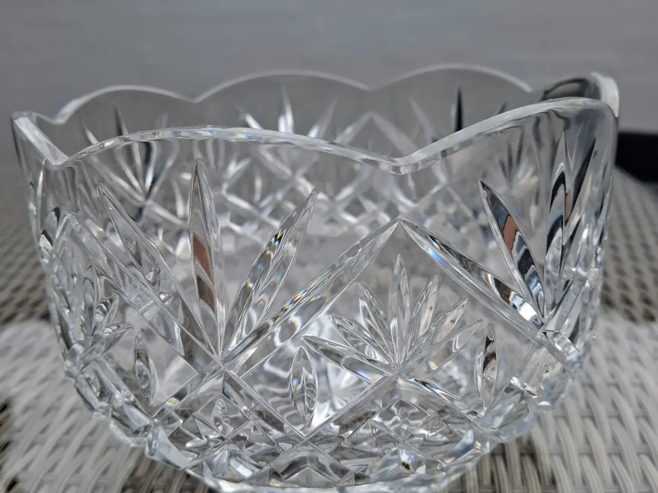 Billede 2 - Krystal glas skål