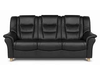 Strib 3 Personers lædersofa
