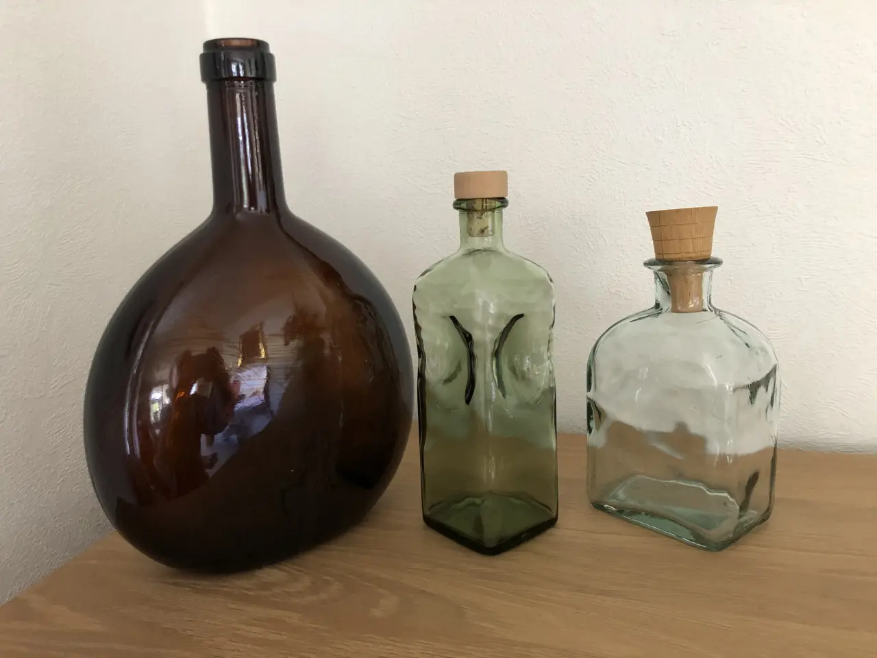 Billede 1 - Fine glasflasker