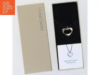 NY Georg Jensen Hjerte Vedhæng Artist Heart Collection 2008