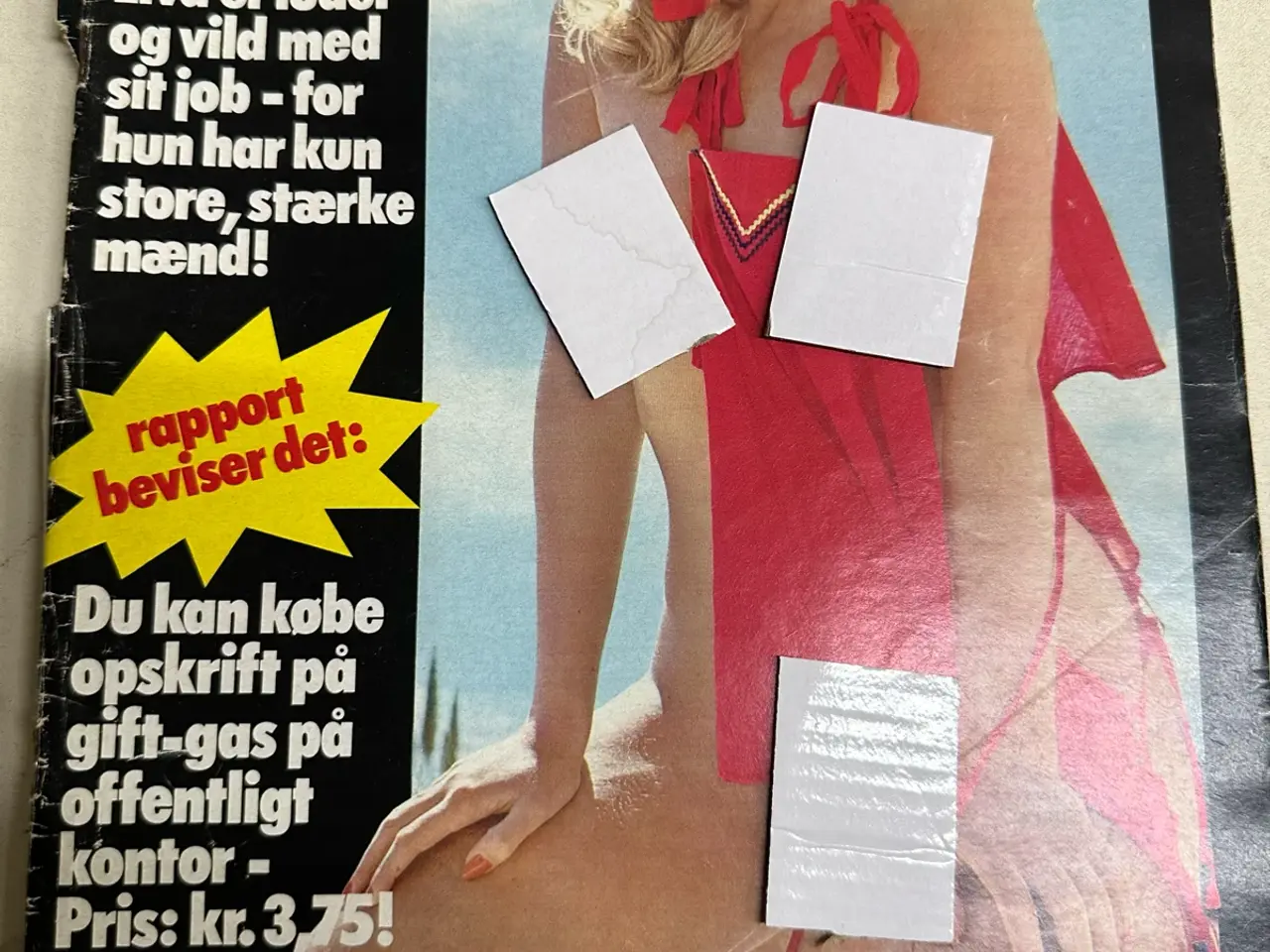 Billede 4 - Rapport blade fra 70’erne