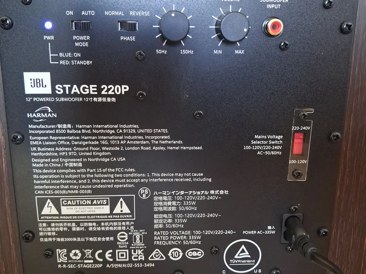 Billede 3 - Jbl stage 2 220p 12"