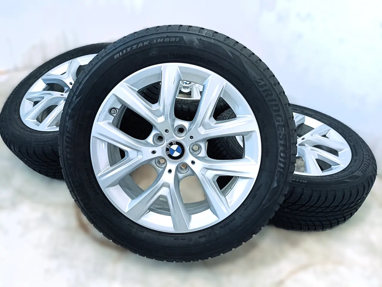 Billede 6 - 5x112 17" ET39 nav66,6ø BMW/MINI vinter fælge TPMS