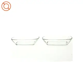 Glas-skåle fra Lav (str. 19 x 14 x 4 cm)