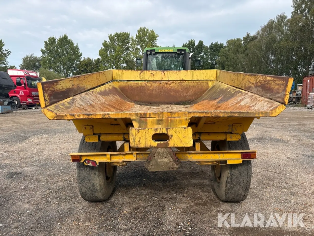 Billede 6 - Dumpervogn med hydraulisk tip til traktor