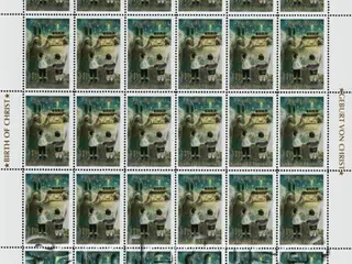 Grønland Julemærkeark 2006