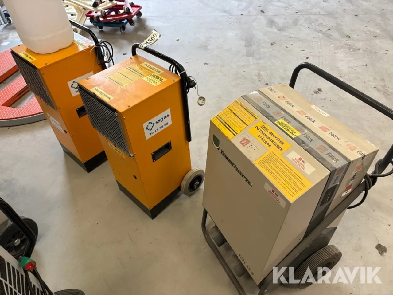 Billede 10 - Affugter 5 styk Dantherm, Munters, ukendt
