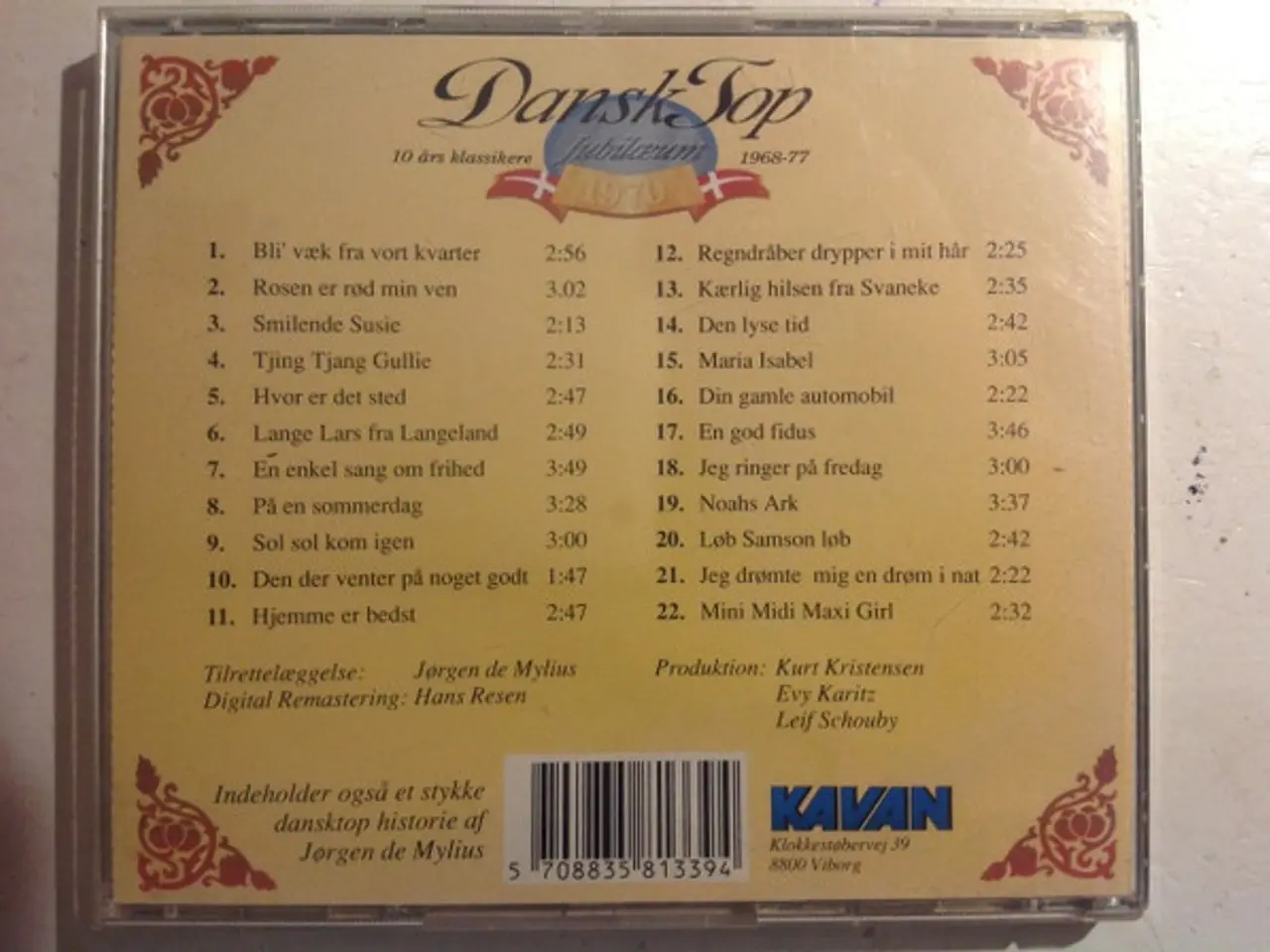 Billede 2 - Diverse kunstnere – Dansk Top Jubilæum… – CD
