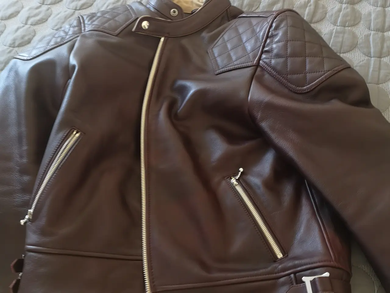 Billede 4 - Goldtop læder mc jakke