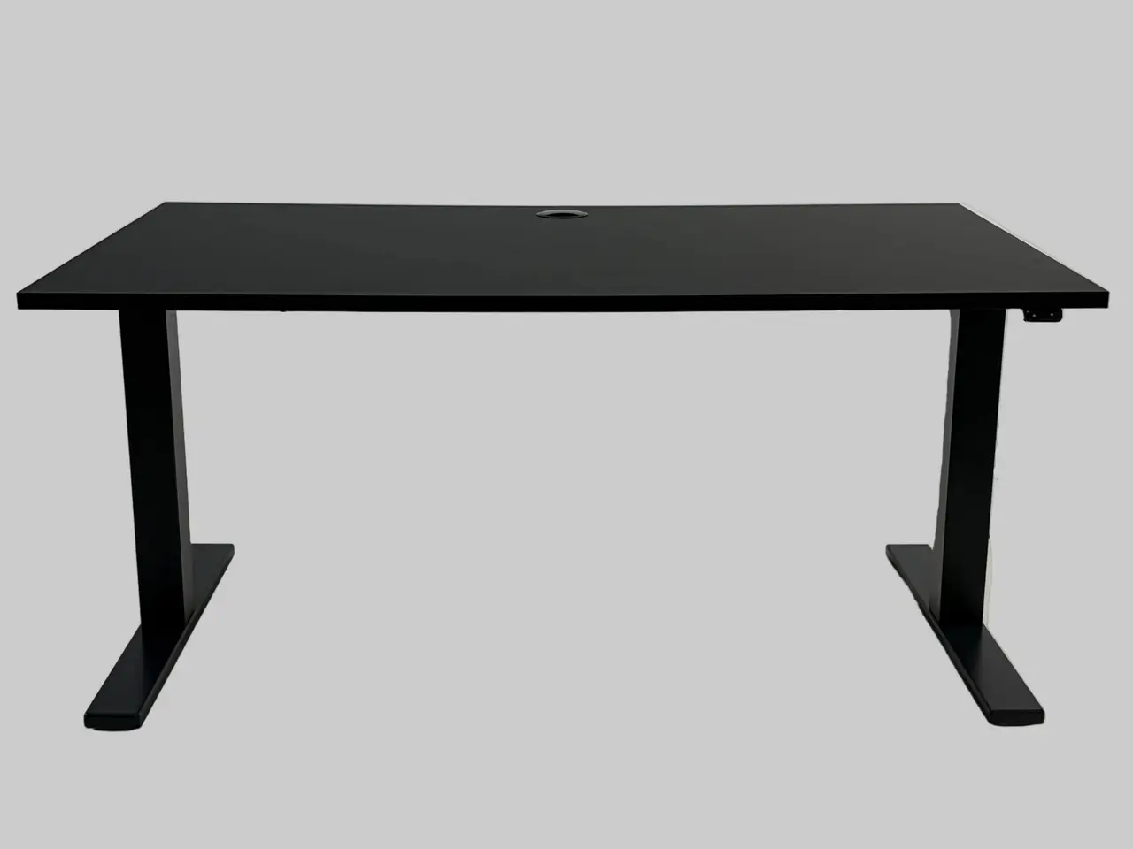 Billede 3 - ScanOffice Hæve/sænkebord – Sort/Antracit Stel 160x80cm