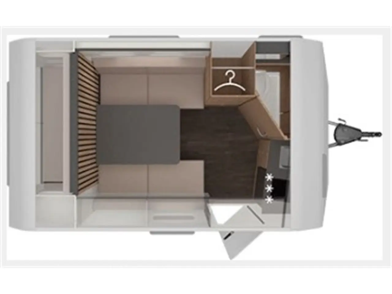 Billede 13 - 2024 - Knaus Yaseo 340 PX   Helt ny model fra Knaus Yaseo 340 PX 2024 (kun 218 bred) - kan ses hos Camping-Specialisten .dk