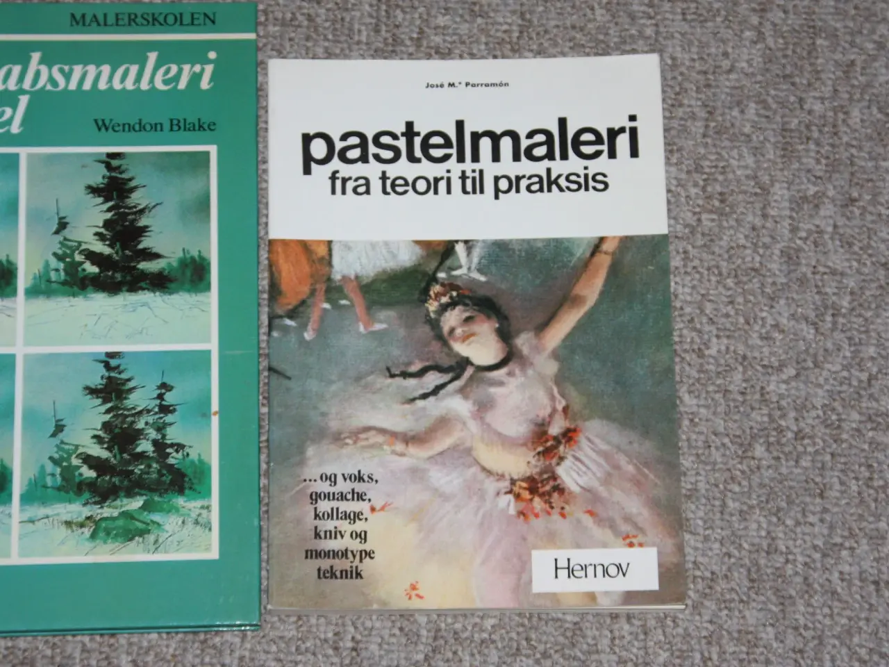 Billede 3 - Malerskolen - Landskabsmaleri i Akvarel af Wendon