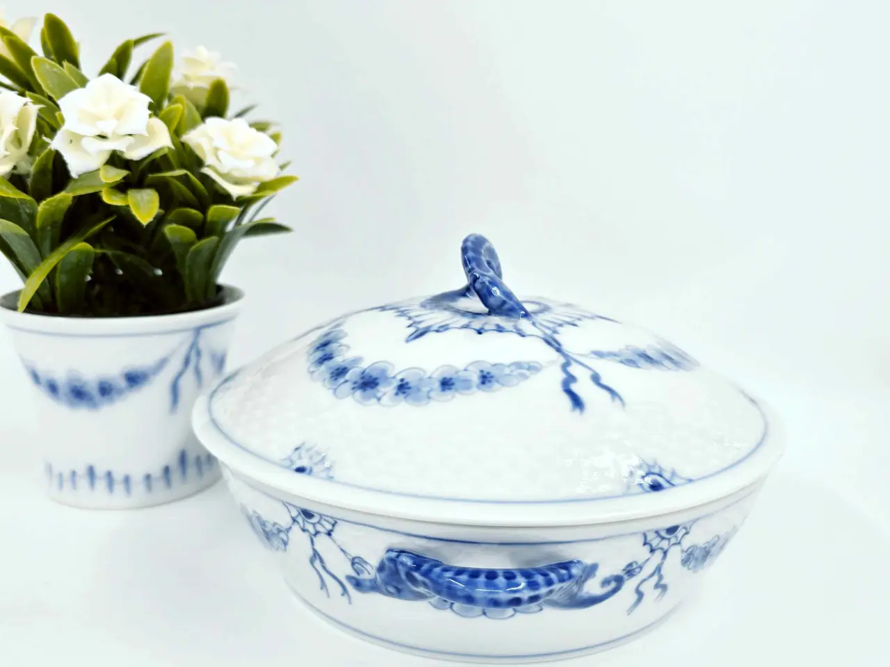 Billede 3 - Empire lågfad nr 5A Porcelæn 