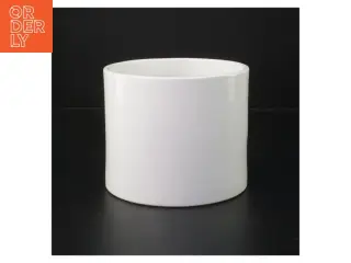 Hvid porcelæn krukke fra Villeroy & Boch (str. H 11,5 cm ø. 14 cm)